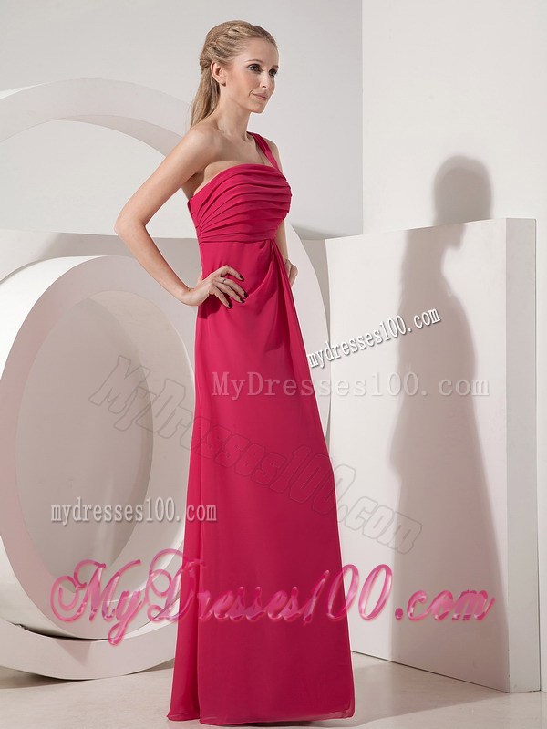 Beautiful Coral Red Junior Homecoming Dresses with One Shoulder