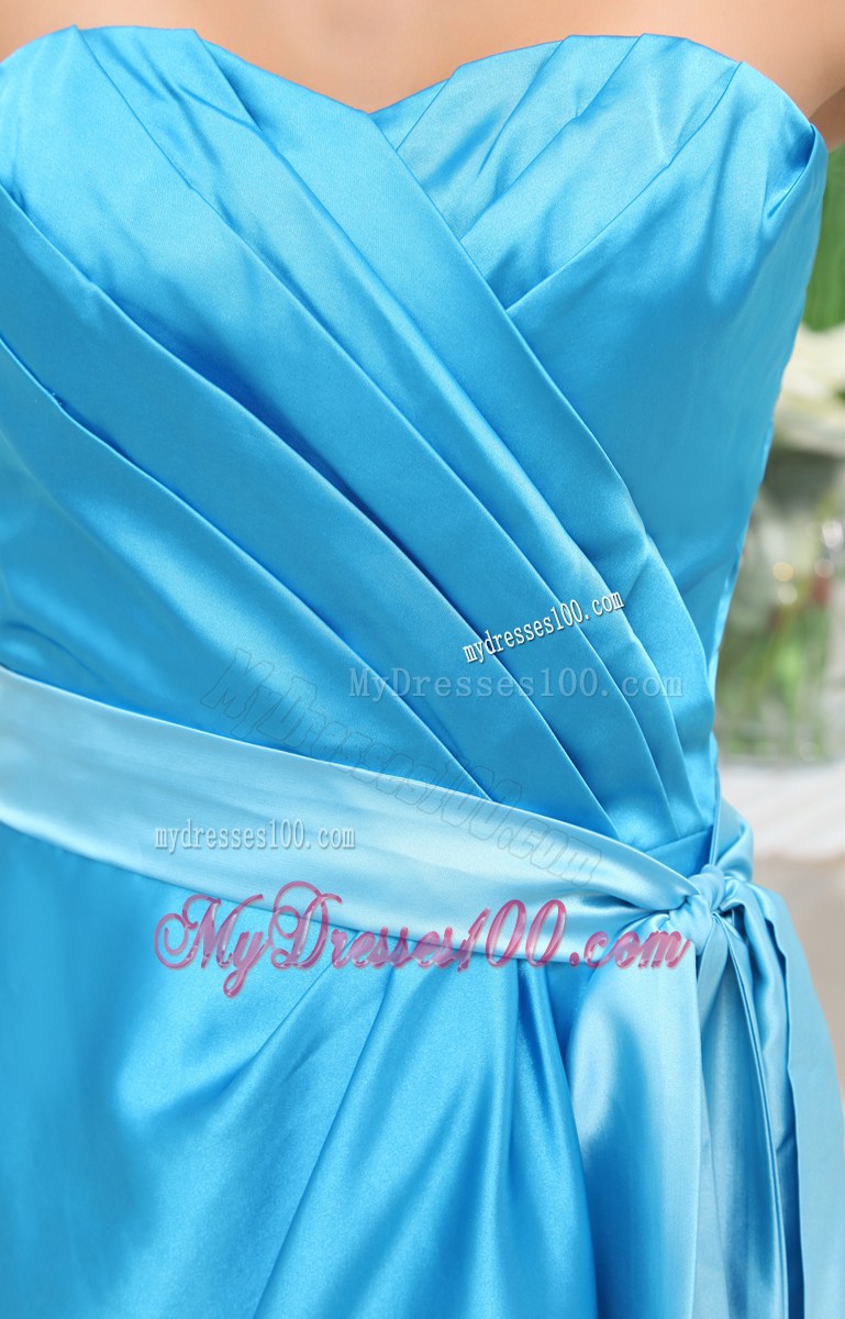 Sweetheart Ruching Sash Short Cheap Homecoming Dresses Online