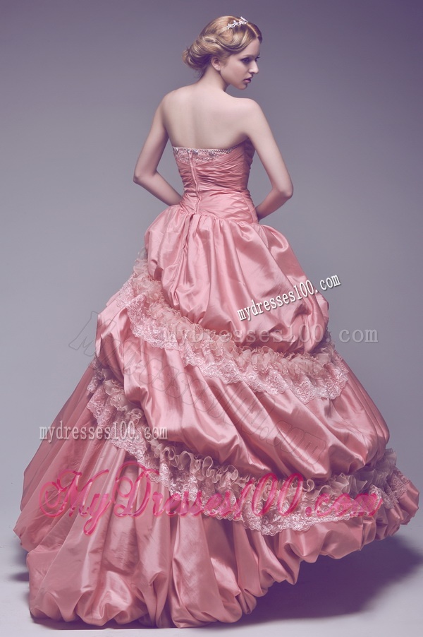 Most Popular Sweetheart Beading Long 2016 Wedding Dresses