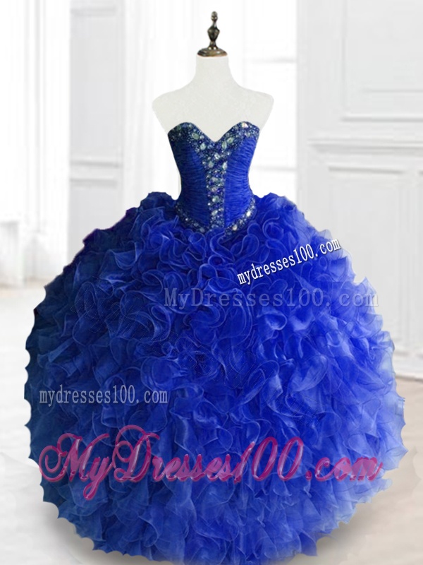 2016 Gorgeous Ball Gown Sweetheart Quinceanera Dresses with Beading