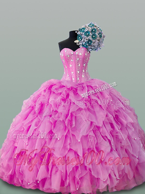 2016 Summer Wonderful Beaded Quinceanera Gowns in Lilac