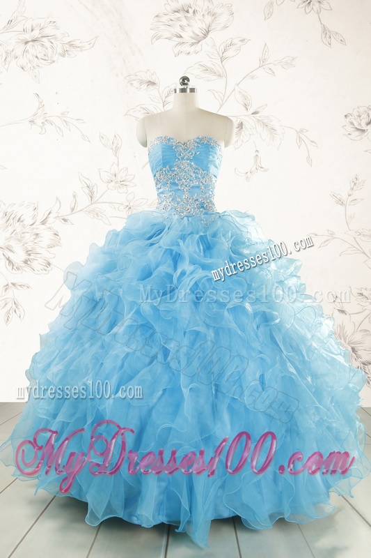 Fashionable Ball Gown Sweetheart Quinceanera Gowns in Sweet 16