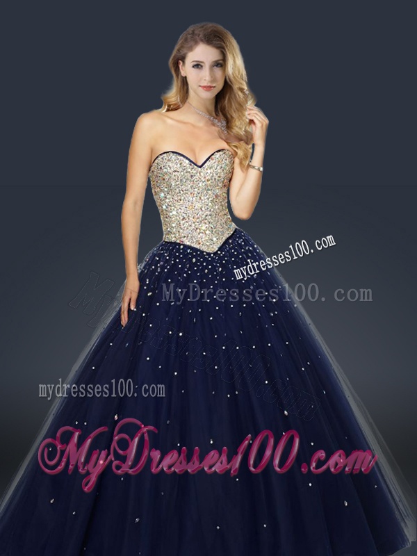 2016 Perfect A Line Sweetheart Evening Dresses with Beading and Paillette