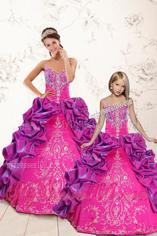 Classic Ball Gown Embroidery Court Train Princesita