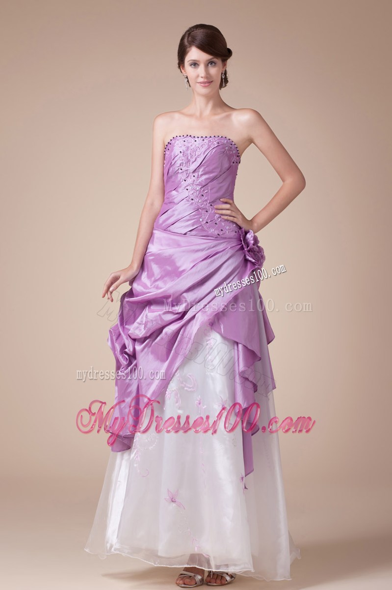 2013 New Arrival A-Line / Princess Strapless Prom Dress