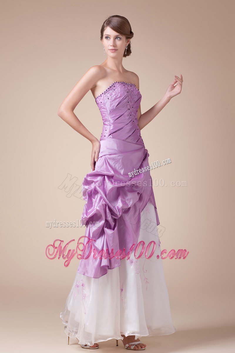 2013 New Arrival A-Line / Princess Strapless Prom Dress