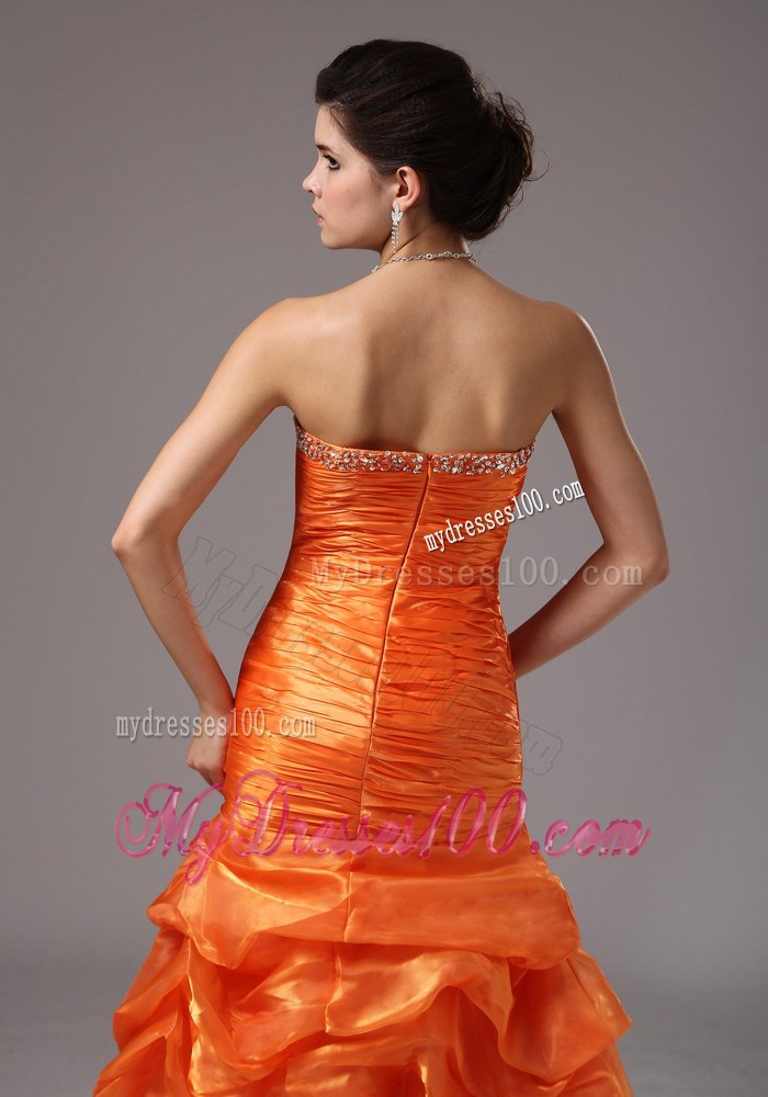 Mermaid Beaded Bust and Ruched Bodice For 2013 Prom Dress