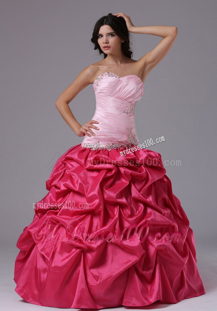 Coral Red and Rose Pink For Military Ball Gowns With Ruched Bodice Beading In Aptos California