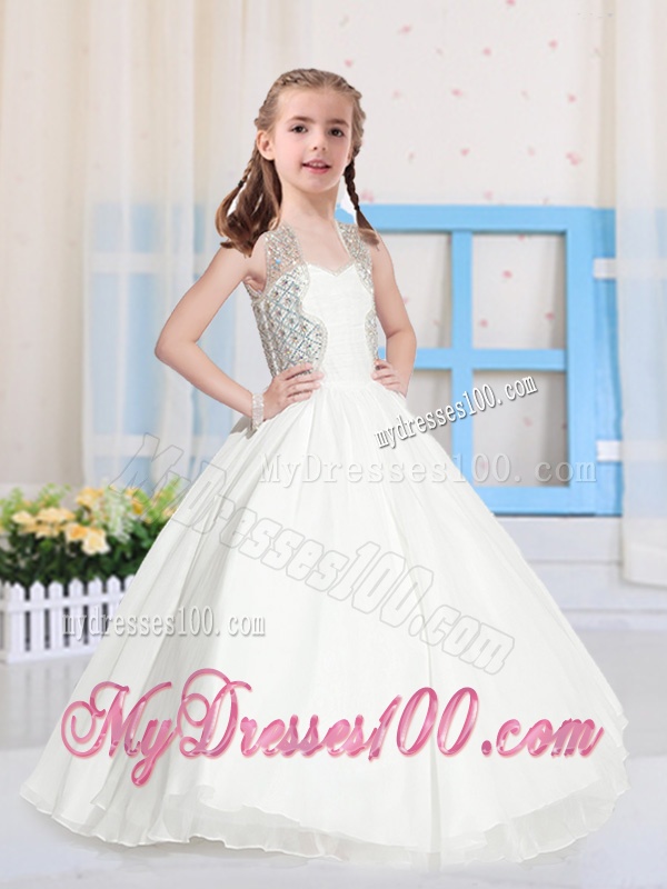 Fashionable Ball Gowns Straps Mini Quinceanera Dress with Beading