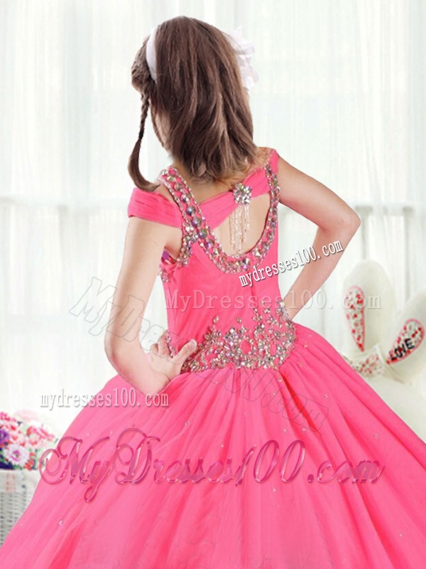 Gorgeous Off the Shoulder Mini Quinceanera Dress with Beading