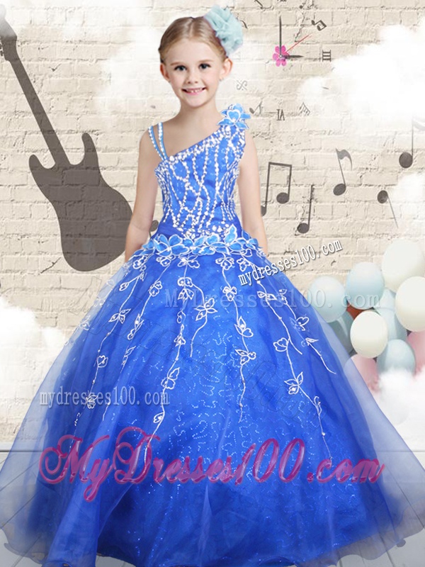 Latest Ball Gown Asymmetrical Mini Quinceanera Dress with Beading