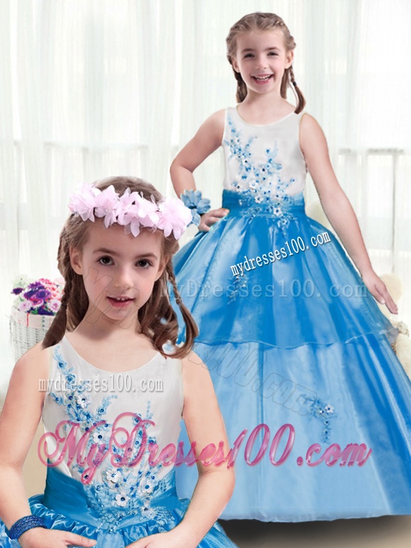 Modern Appliques Multi Color Mini Quinceanera Dresses for 2016