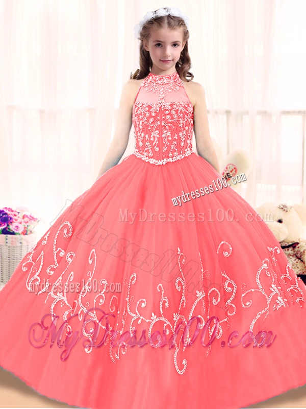 Perfect Beading High Neck Mini Quinceanera Dresses