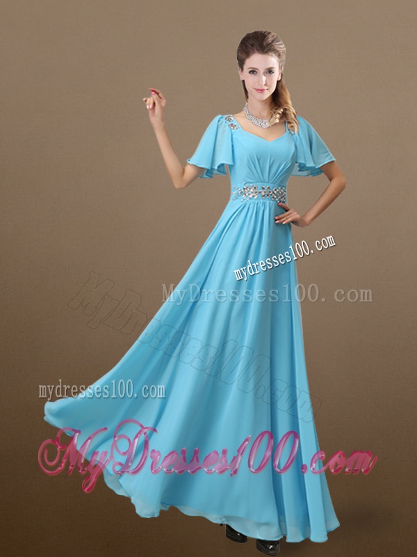 Perfect Empire Beading Evening Dress for 2016 Fall