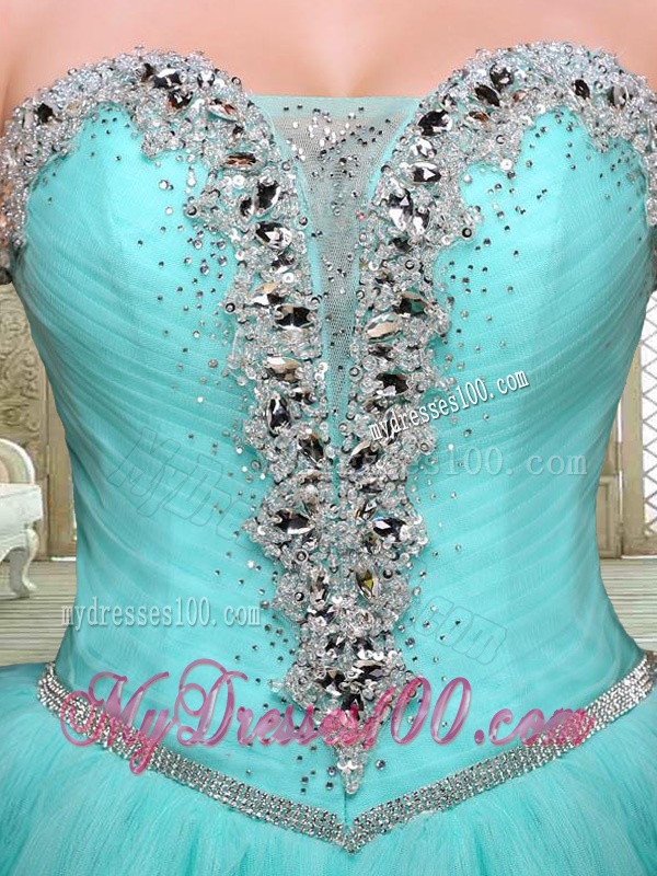 Perfect Sweetheart Quinceanera Dresses with Beading and Ruffles