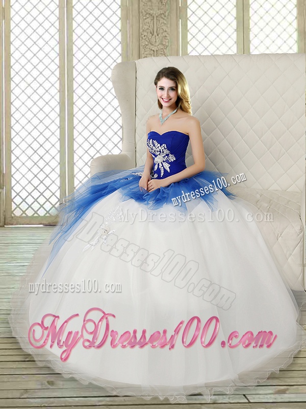 Popular Sweetheart Beading Quinceanera Gowns with Zipper Up