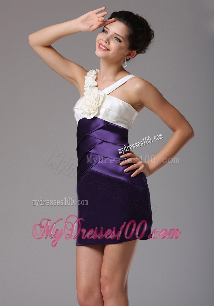 Wholesale Sheath V-neck Nightclub Dress with Hand Made Flower