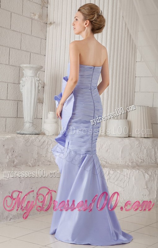 Lilac Mermaid Sweetheart Asymmetrical Pageant Dresses with Ruching