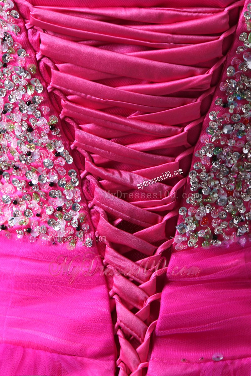 Fuchsia Sweetheart 2013 Perfect Pageant Dresses with Beading