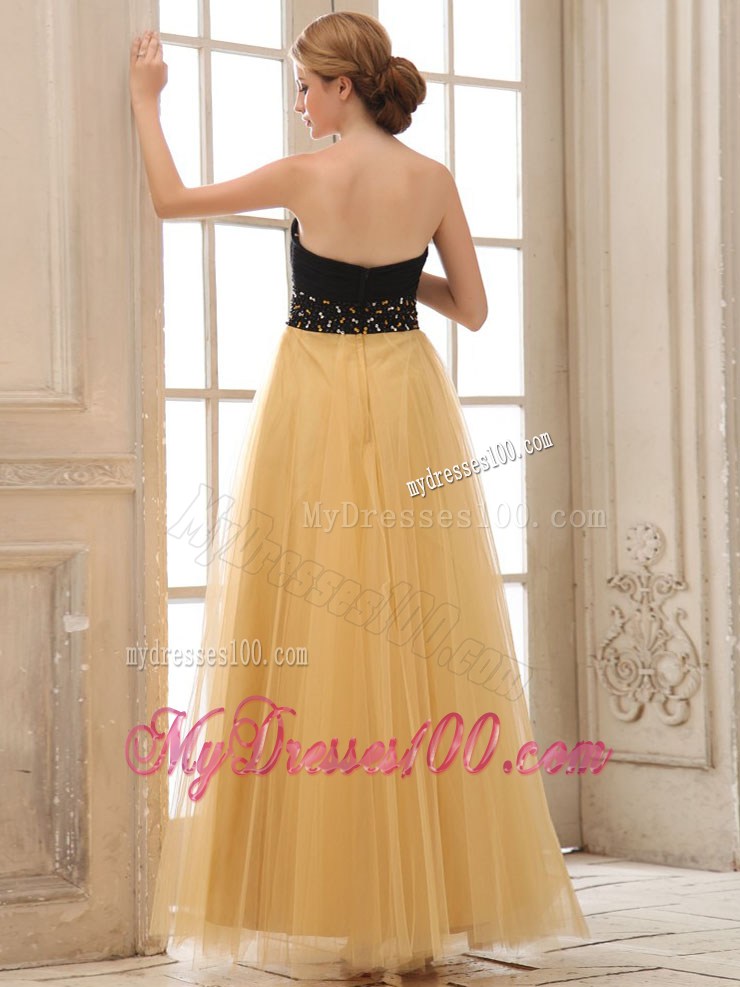 Sweetheart Beaded Decorate Waist For Custom Made