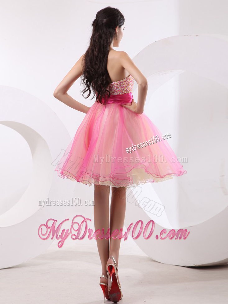 Pretty Princess 2013 Summer Party Dress Beading For Custom Made