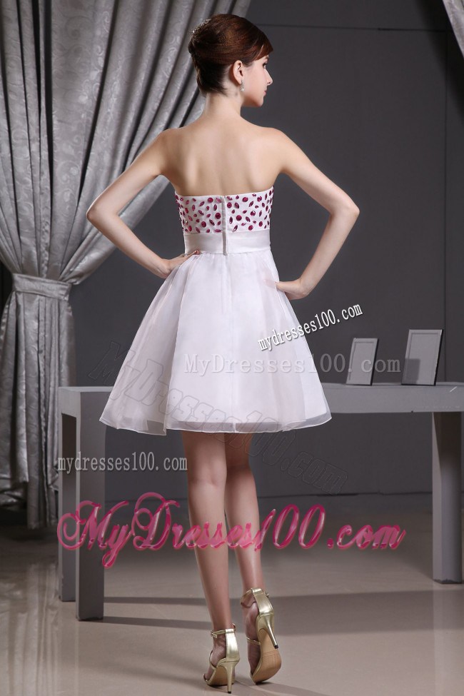 Beaded and Sash For 2013 Summer Princess Mini-length Party Dresses