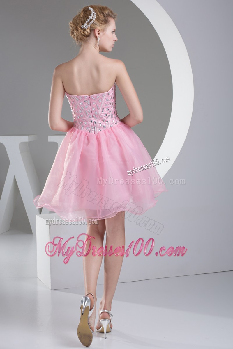 Lovely Sweetheart Beading Princess Short Prom Dress