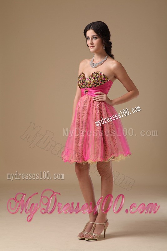 2013 Multi-color Princess Sweetheart Beading Short Party Dresses