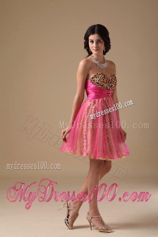 2013 Multi-color Princess Sweetheart Beading Short Party Dresses