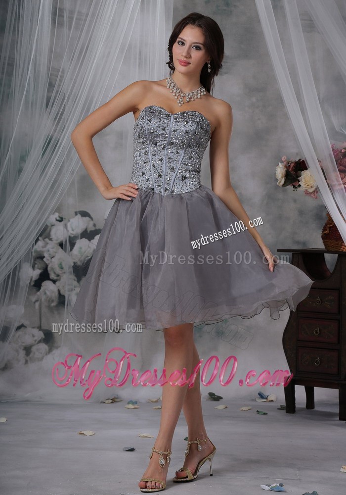 Lovely 2013 Summer Princess For Party Dress Beaded Knee-length