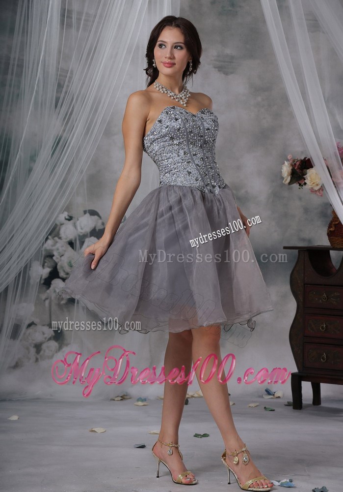 Lovely 2013 Summer Princess For Party Dress Beaded Knee-length