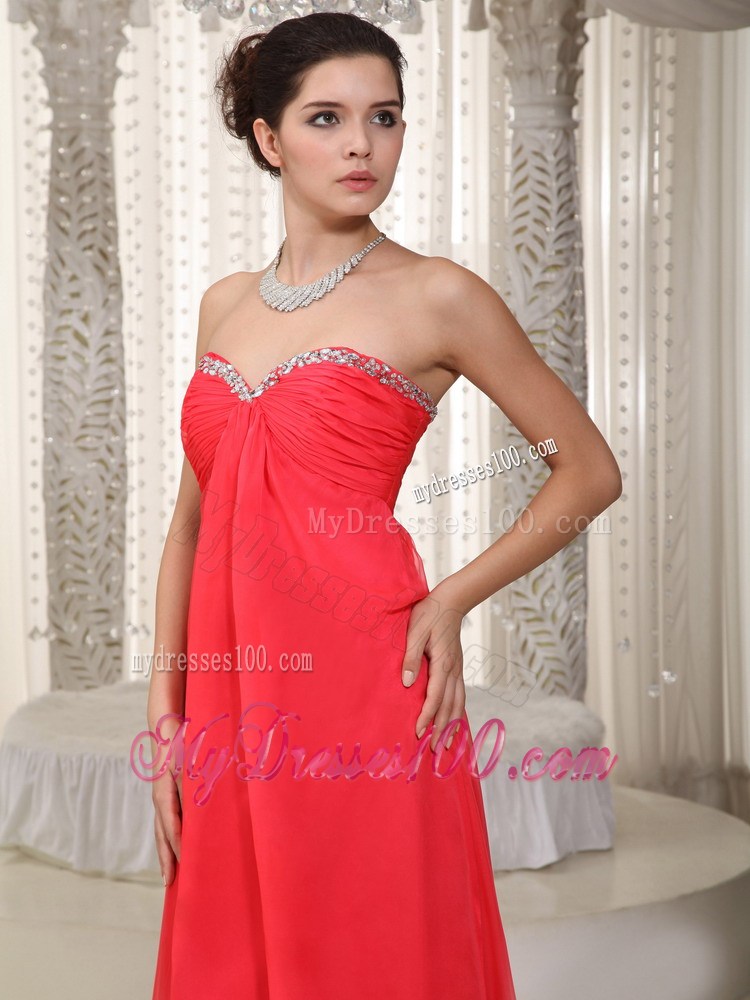 Special Fabric Beading Sweetheart V-neck 2013 Lovely Party Dress