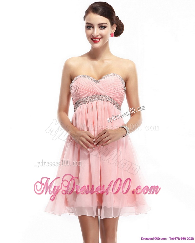 Beautiful Sweetheart 2016 Evening Dress with Beading and Ruching