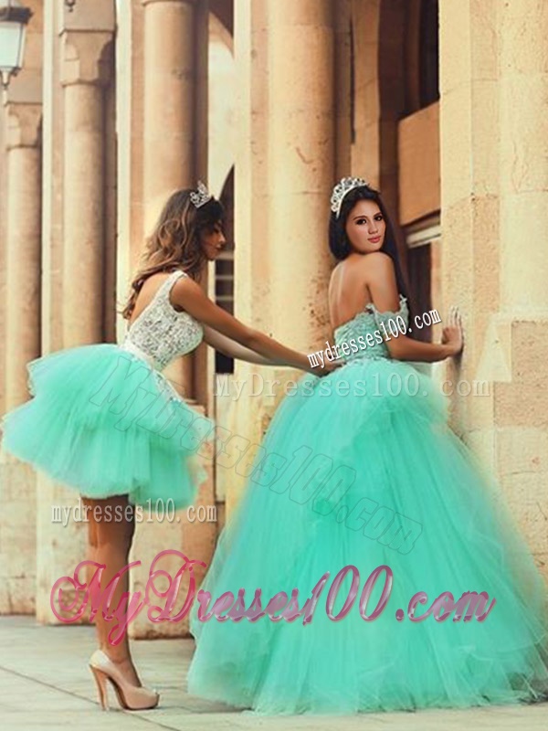 Fashionable Off the Shoulder Evening Dress with Lace and Appliques