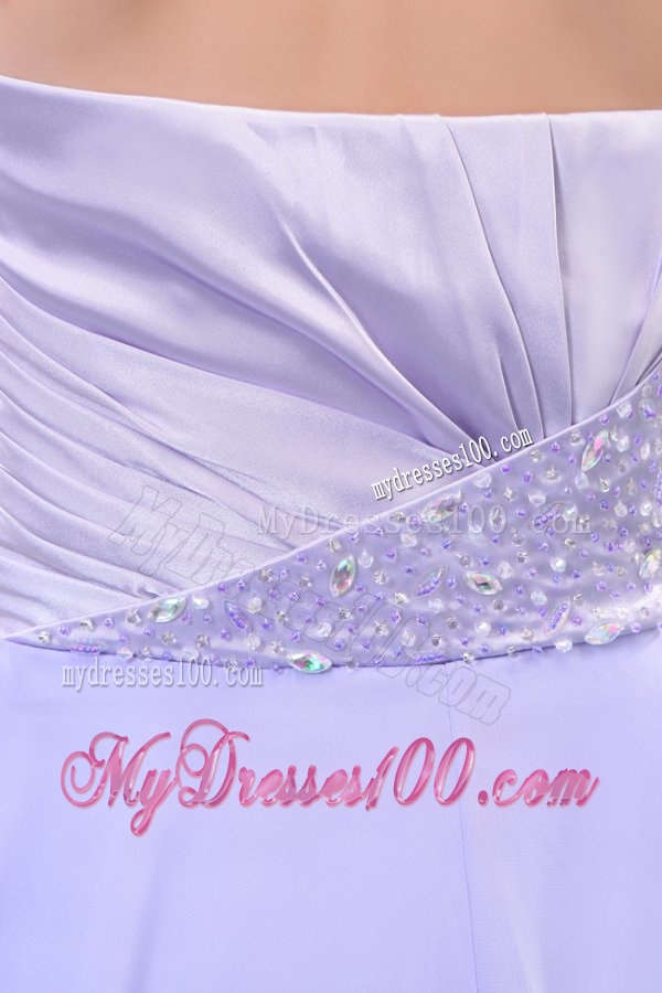 Popular Sweetheart Court Train Elastic Woven Satin Evening Dresses with Beading