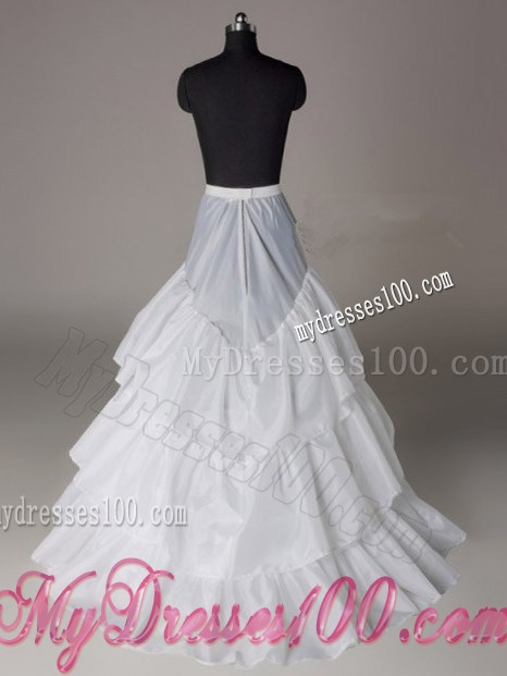 Beautiful Hot Selling Organza Floor-length Wedding Petticoat