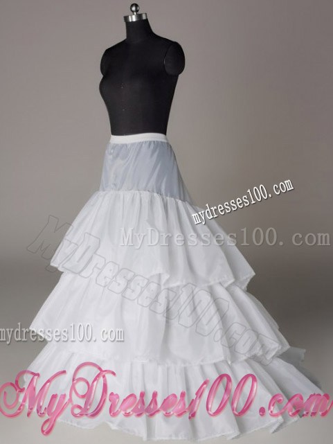Beautiful Hot Selling Organza Floor-length Wedding Petticoat