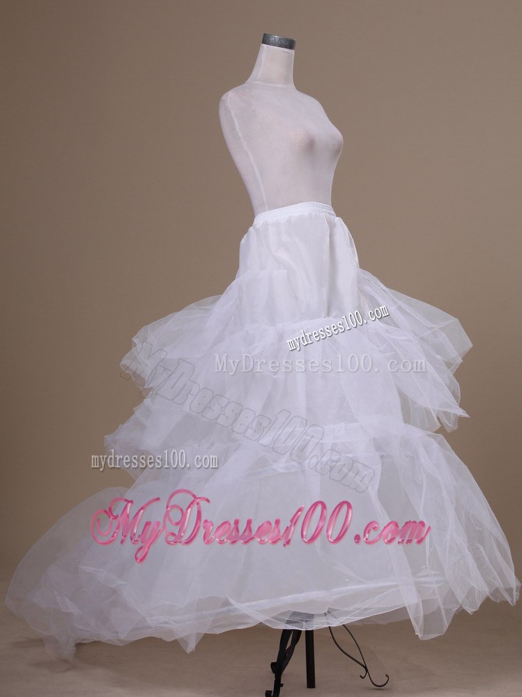 Cheap Tulle Floor-length Wedding Petticoat