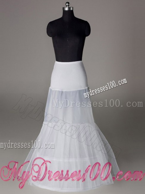 Mermaid Floor-length Organza Wedding Petticoat