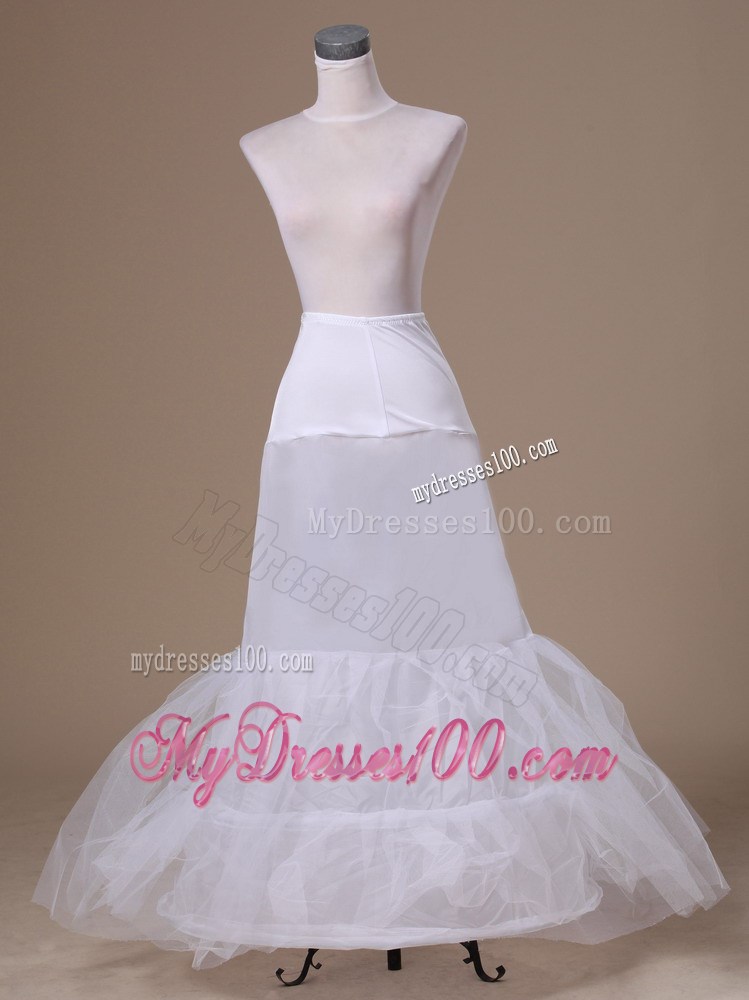Mermaid Tulle Floor-length Pretty Wedding Petticoat