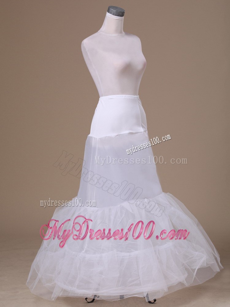 Mermaid Tulle Floor-length Pretty Wedding Petticoat