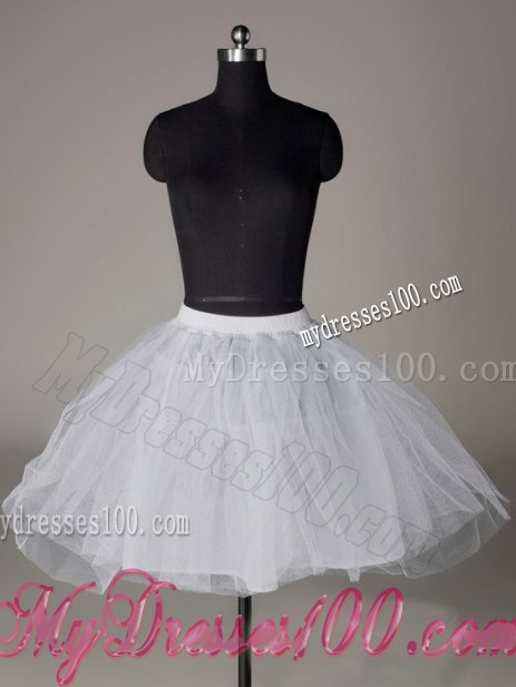 Mini-length Organza Custom Made Petticoat