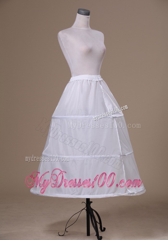 Modest Organza Floor-length Wedding Petticoat