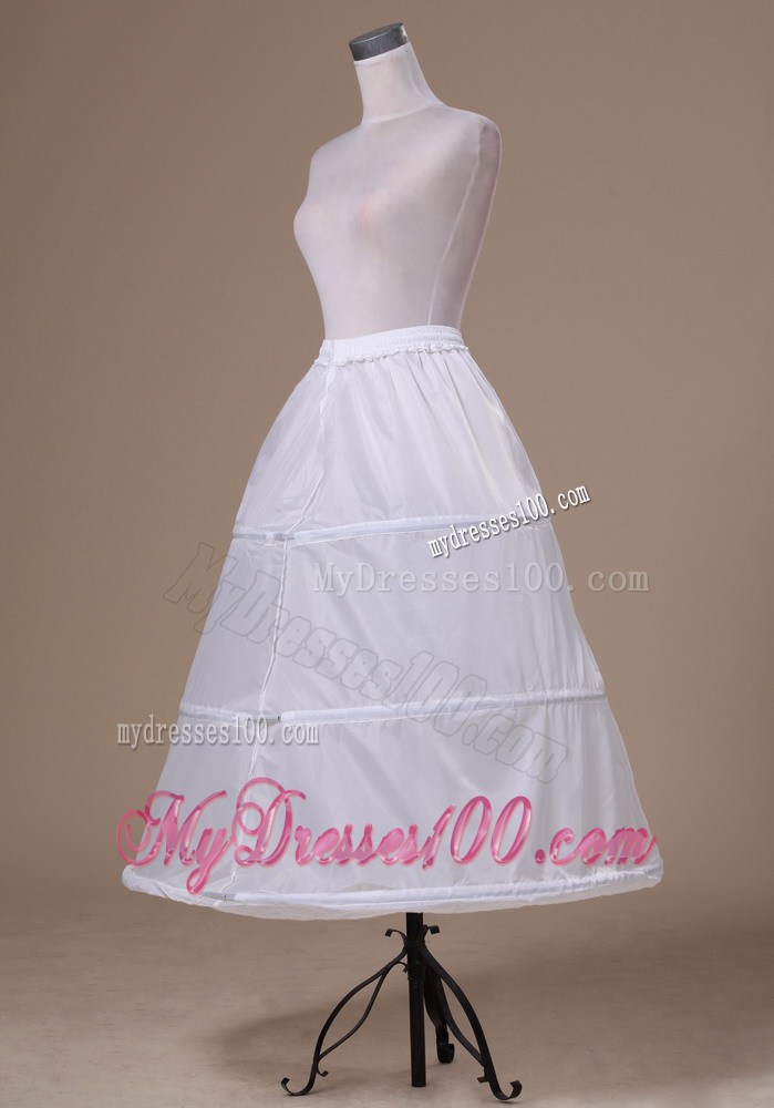 Modest Organza Floor-length Wedding Petticoat