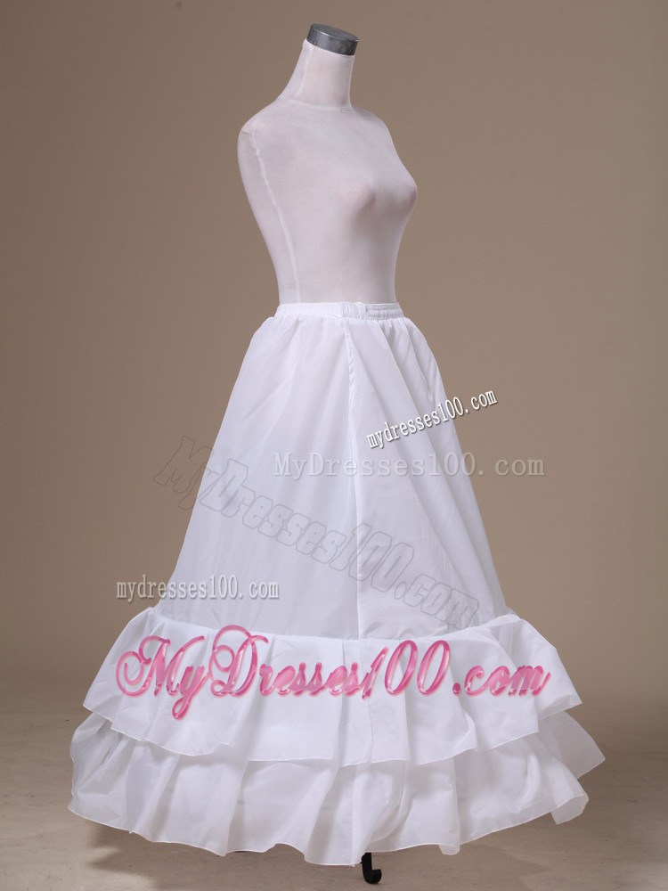Popular Taffeta Floor-length Petticoat