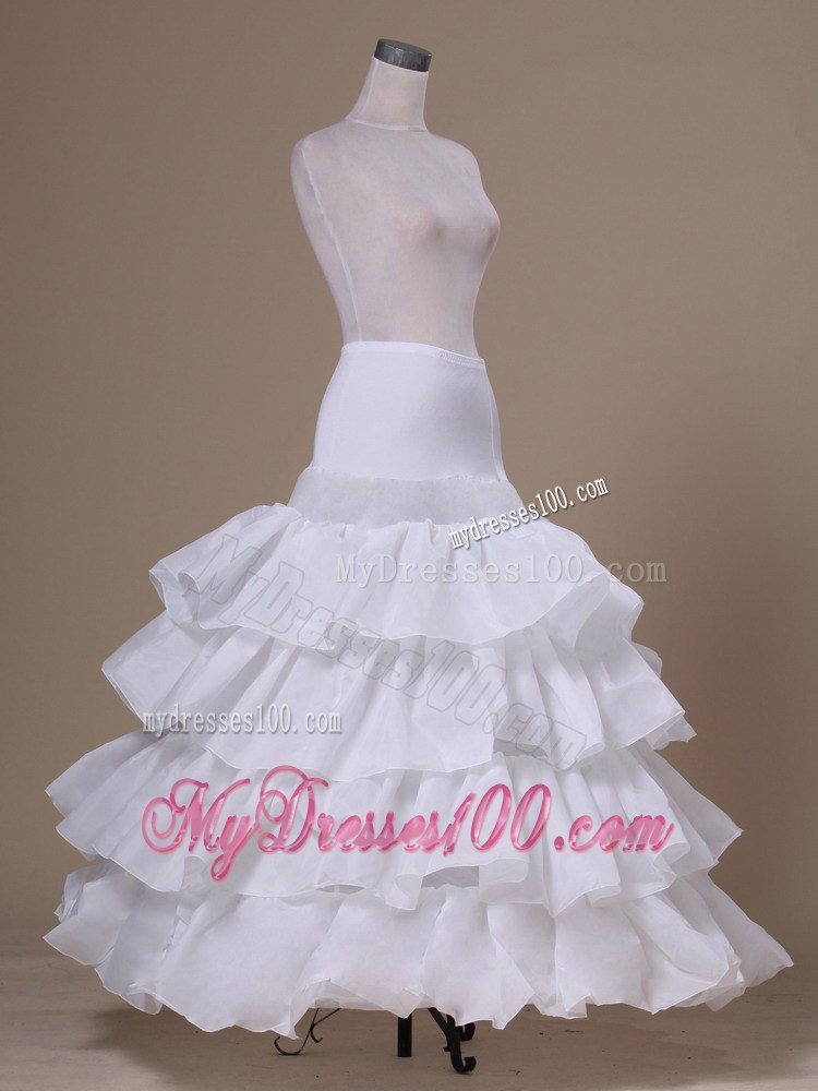 Ruffled Layers Ball Gown Taffeta For Prom Petticoats