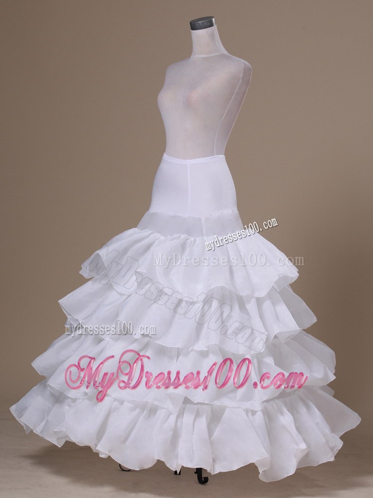 Ruffled Layers Ball Gown Taffeta For Prom Petticoats