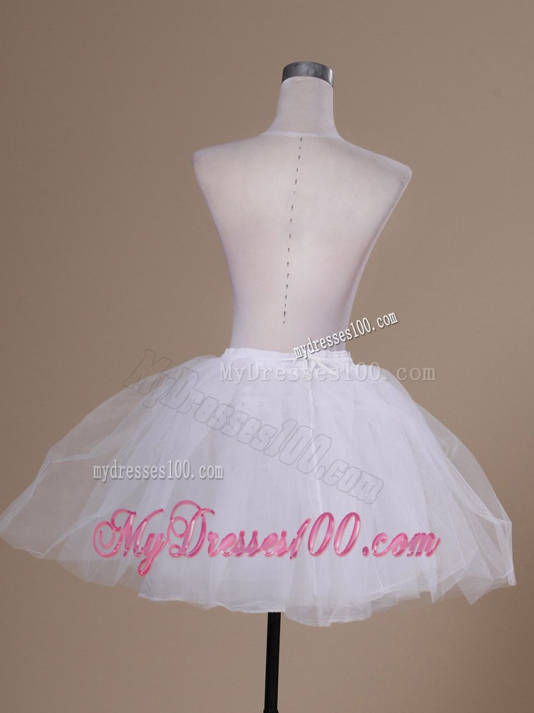 Simple Tulle Mini-length Prom Petticoat