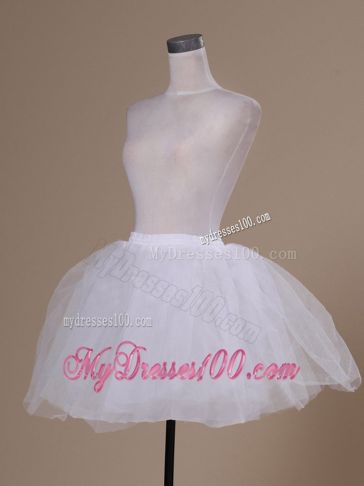 Simple Tulle Mini-length Prom Petticoat