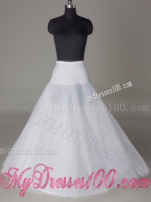 Tulle A-line Floor-length Wedding Petticoat